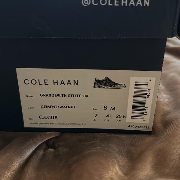 Brand New in box Cole Haan -men’s size 8 - Picture 6 of 6